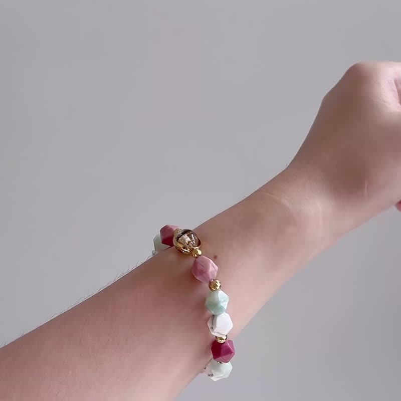 Mimis设计款 云糖之梦 胎毛水晶手链 - 婴儿饰品 - 水晶 