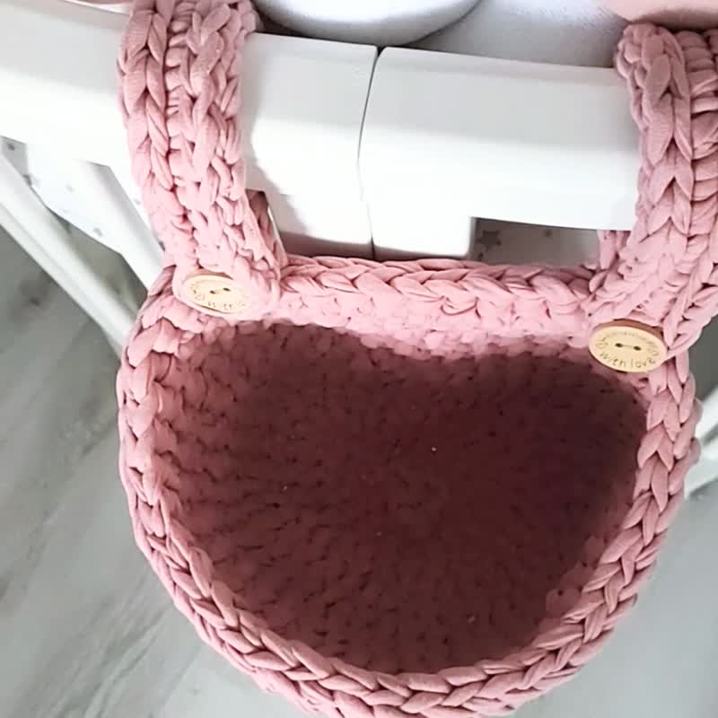 Hanging basket for a baby cot. But it is also possible at yo - 婴儿饰品 - 棉 多色