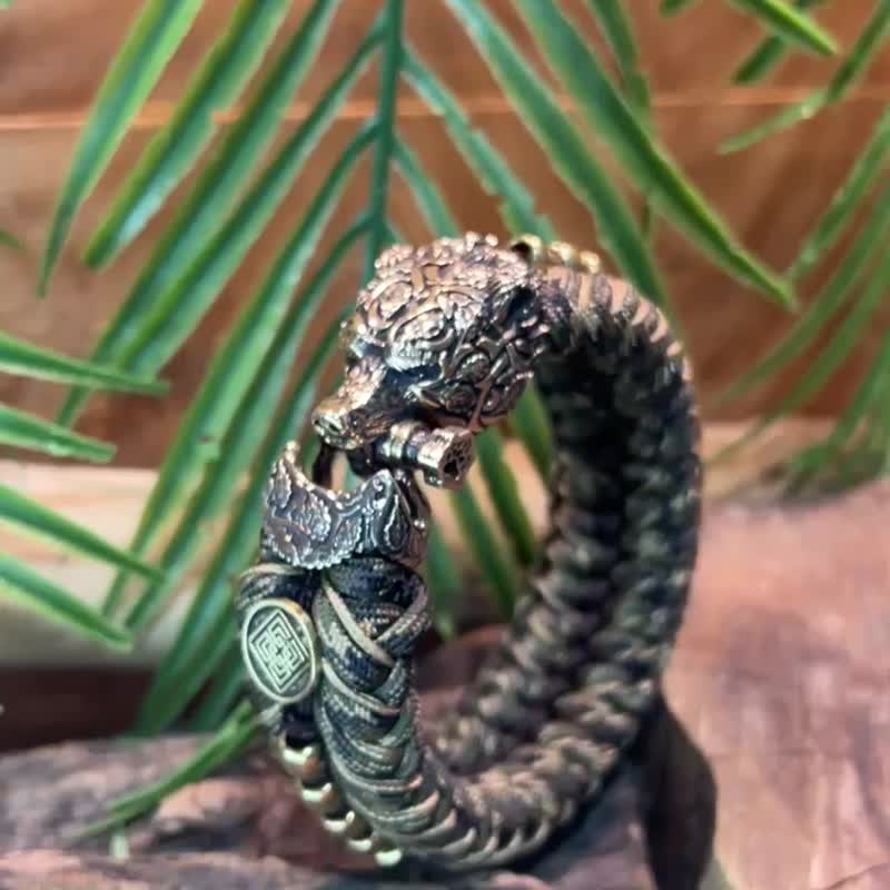 STRING MAN伞绳士-【定制化】伞绳手环Paracord 森林守护者 - 手链/手环 - 尼龙 