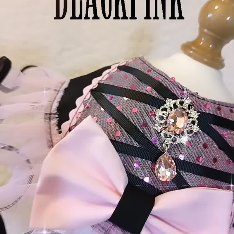 Blackpink 宠物造型 颈饰 角色扮演 Cosplay - 衣/帽 - 棉．麻 粉红色