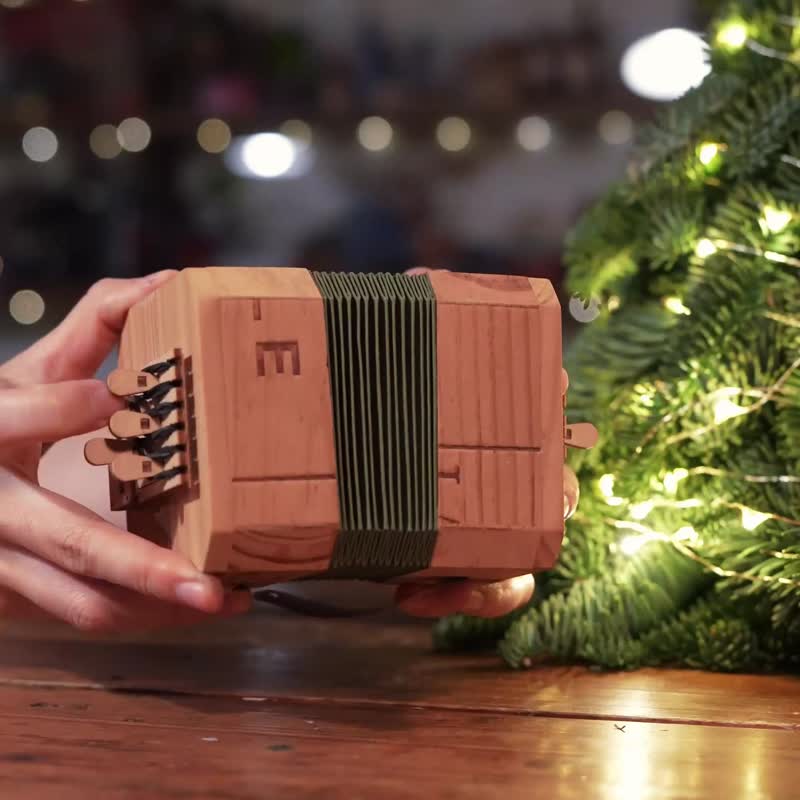 酒箱手风琴 DIY Kit - 木工/竹艺/纸艺 - 木头 