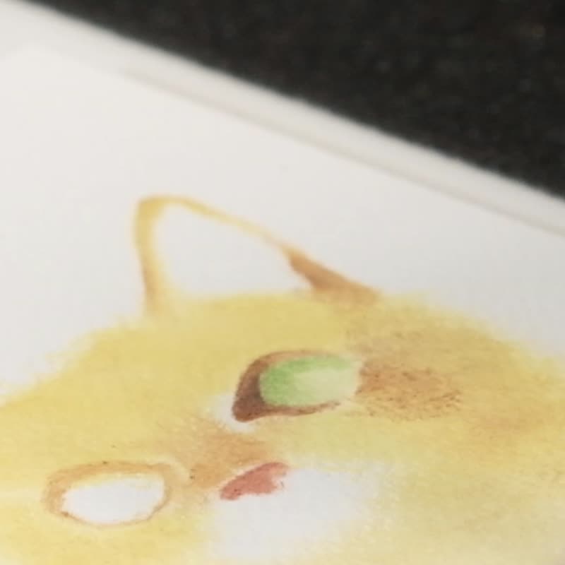 定制化礼物|宠物|风格手绘插画|毛小孩|猫狗兔鼠|圣诞节交换 - 订制画像 - 纸 多色
