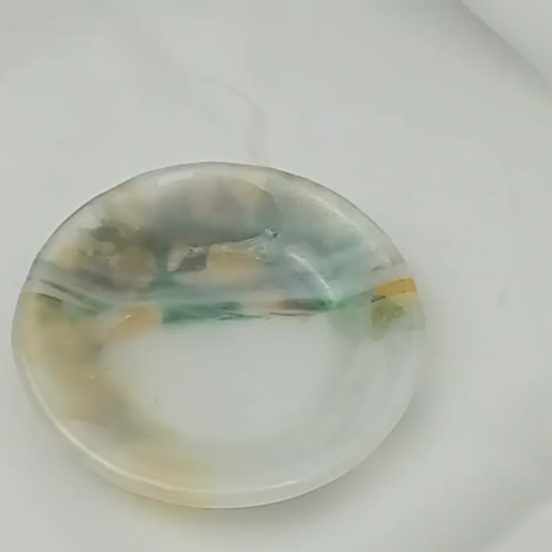 Blooming(是盘具, 也是摆饰) _12.5 cm 直径 - 盘子/餐盘/盘架 - 玻璃 多色