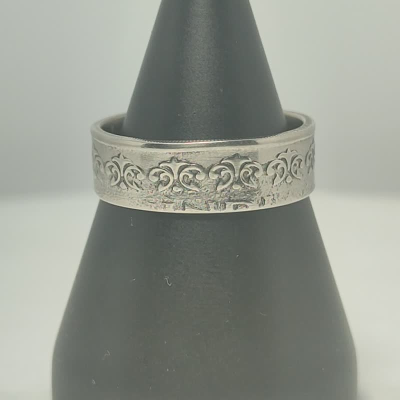 India Coin Ring 50 paise 1988 Calcutta coin rings for men coin rings for women - 戒指 - 其他金属 