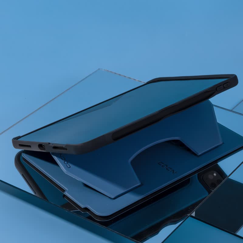 ZUGU iPad case 超薄防震保护壳 - 10.9寸 天空蓝 - 平板/电脑保护壳 - 人造皮革 蓝色