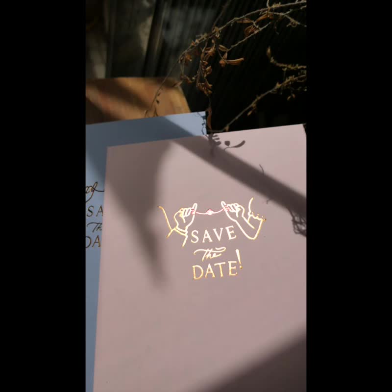 印印 time  签线幸运草 书约保存书/结婚书约夹/硬壳/质感/粗糙/ - 婚礼誓言书 - 纸 多色