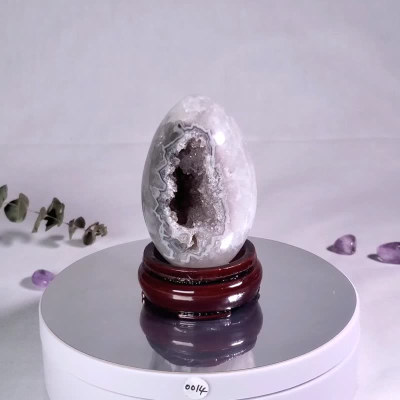 玛瑙好运蛋 140234 - 摆饰 - 水晶 多色