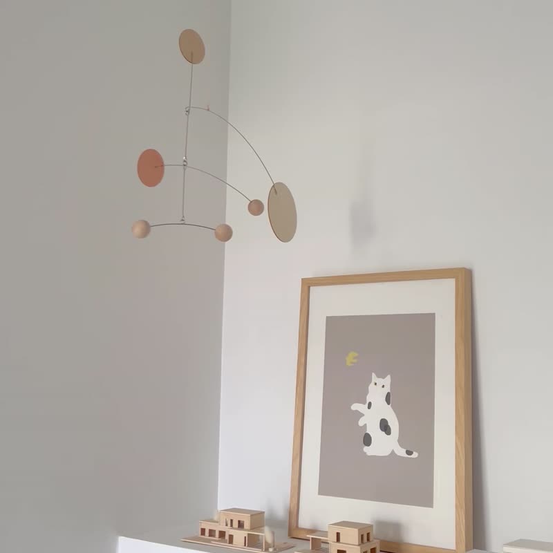 Aquarius desk mobile / Stabile - 摆饰 - 木头 