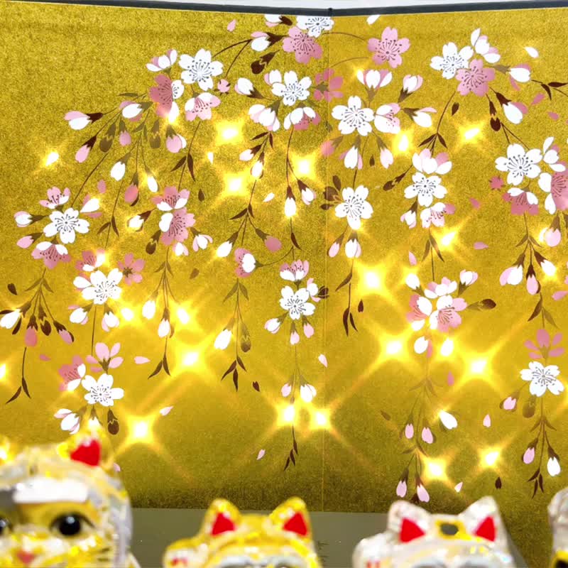 【富士福猫】日本玻璃小判招财猫 - 摆饰 - 玻璃 白色