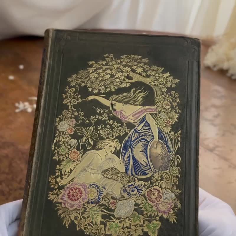 *50853-绝美1850年法国古籍LES FLEURS HISTORIQUES - 刊物/书籍 - 纸 