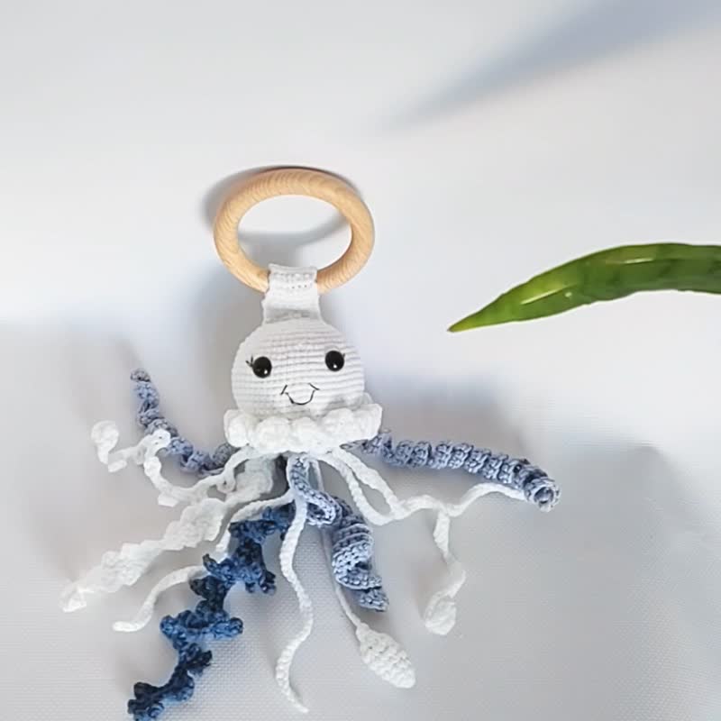 A rattle for newborns and premature babies helps the develop - 玩具/玩偶 - 棉．麻 