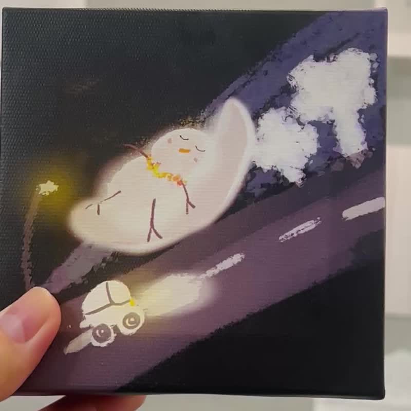 雪宝的梦境无框画 - 画框/相框 - 其他材质 
