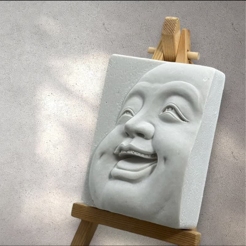 佛艺开运石 佛像摆饰泥作 (十七) 禅风香氛摆件 净化心灵的的选择 - 香薰/精油/线香 - 水泥 灰色