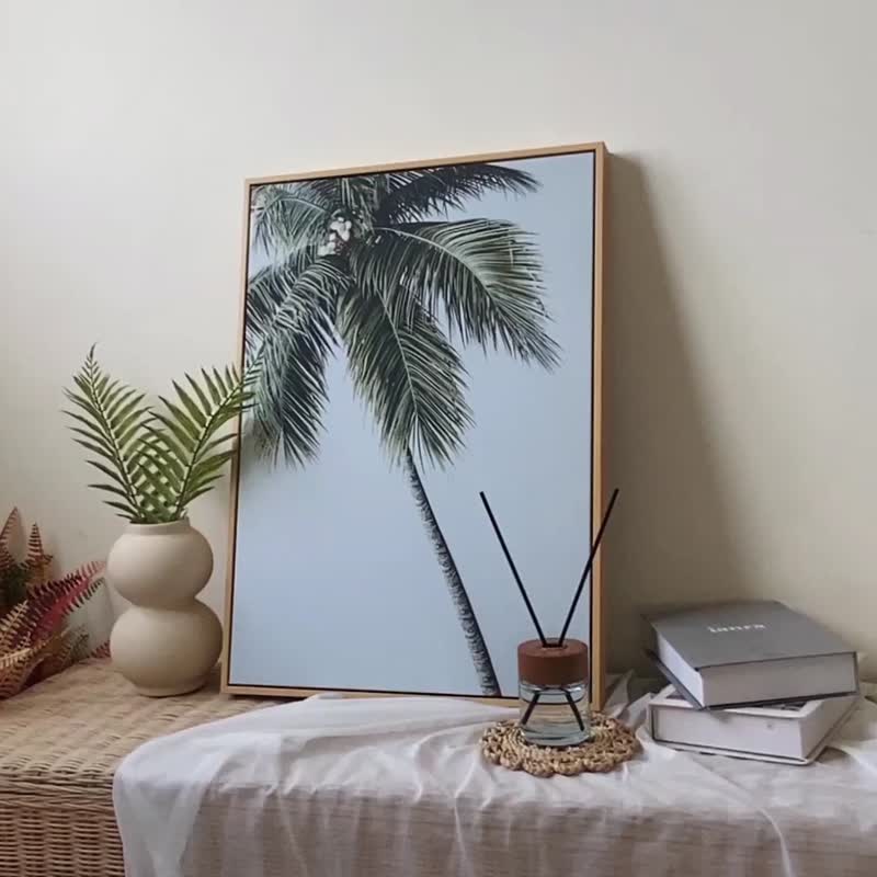 慵懒的棕榈－画/餐厅挂画/棕榈/Chill/北欧风/现代画/复制画 - 海报/装饰画/版画 - 其他材质 多色