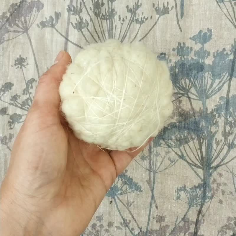 Premade Head for Create Waldorf Doll. 6 sizes. Natural Fiber Oraganic Doll Head - 编织/刺绣/羊毛毡/裁缝 - 羊毛 