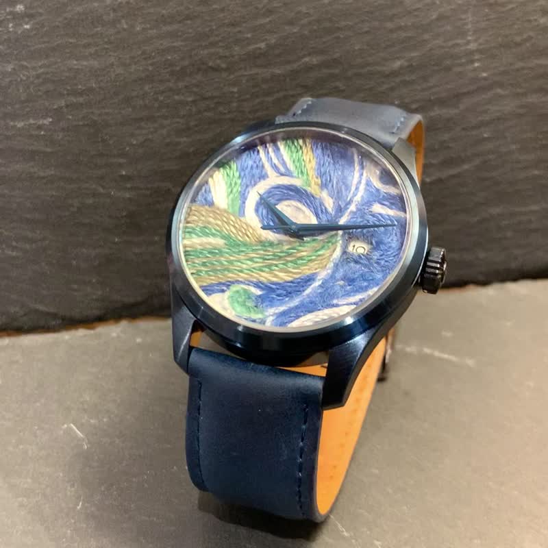 台港联名【星球系列】地球 36mm - 对表/情侣表 - 丝．绢 