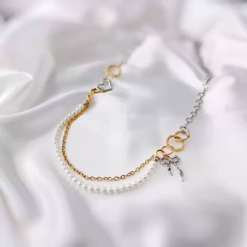 Venus维纳斯女神~微笑系列Adore长项链~定制  礼物推荐 - 项链 - 其他材质 金色