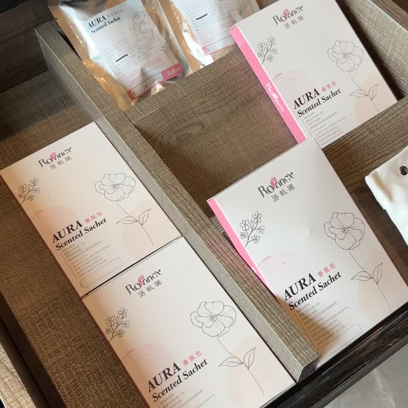 【Rofancy 洛帆曦】AURA Sachet 香氛包・衣柜・车内皆适用 - 香薰/精油/线香 - 精油 