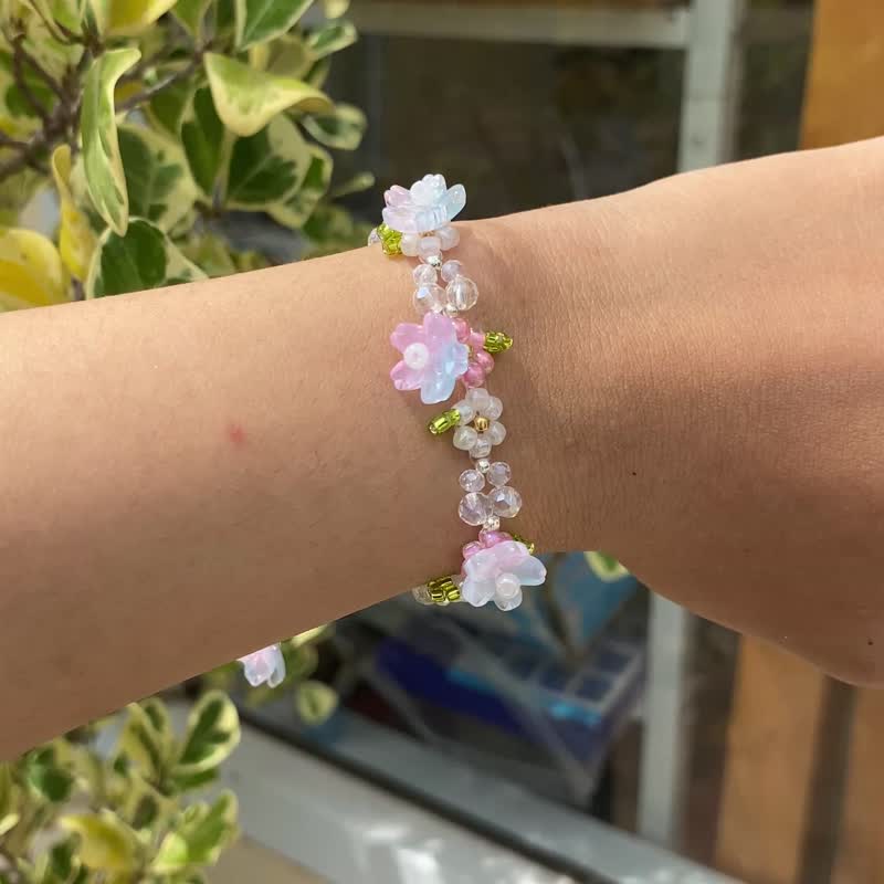 花朵手链 - 脚链/脚环 - 其他材质 多色