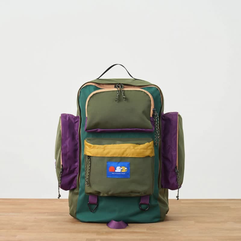Enjoy Backpack Vol.1 / JUNGLE GREEN 丛林绿 - 后背包/双肩包 - 尼龙 绿色