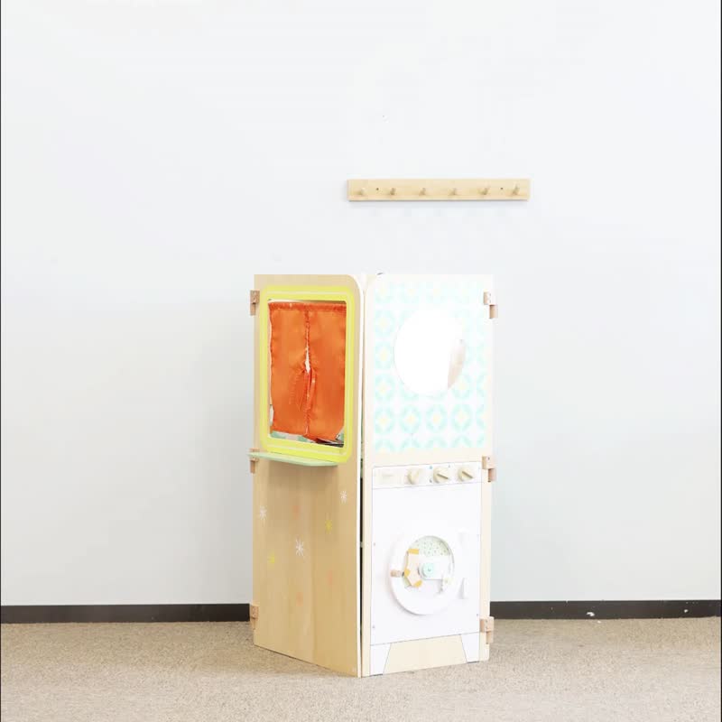 【德国ClassicWorld】我的迷你厨房 My Little Home【孩子最爱玩 - 玩具/玩偶 - 木头 多色