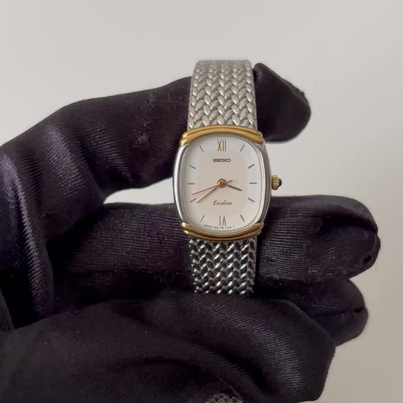 Seiko Exceline中古表/复古时钟/时钟/老表/vintage watch - 女表 - 其他金属 多色