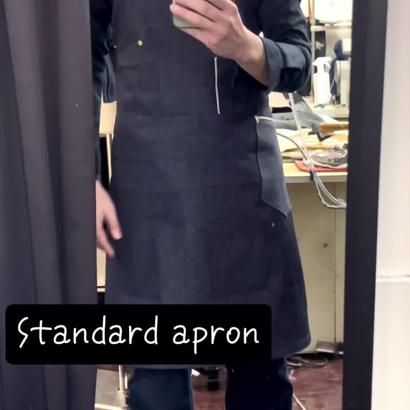 有机丹宁围裙 - 其他 - 棉．麻 蓝色