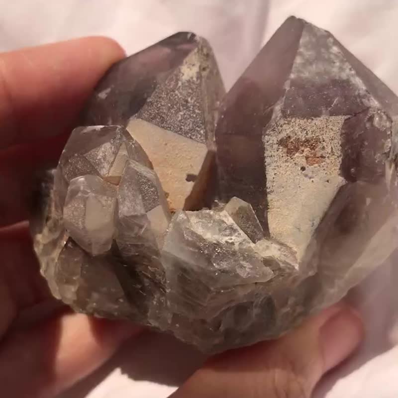 紫水晶 紫晶簇 紫镇 矿标 水晶簇 水晶原矿 摆设 原石 crystal - 摆饰 - 水晶 紫色