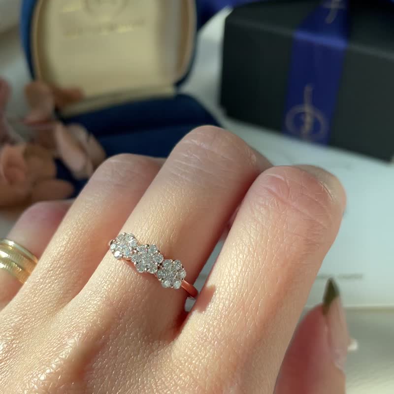 Bouquet Collections 捧花戒指 - 戒指 - 贵金属 金色