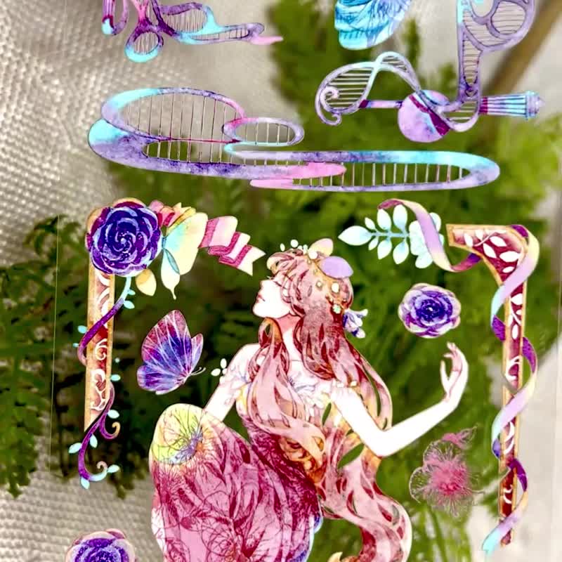 女神系   幻 Goddess Illusion - 纸胶带 - 塑料 多色