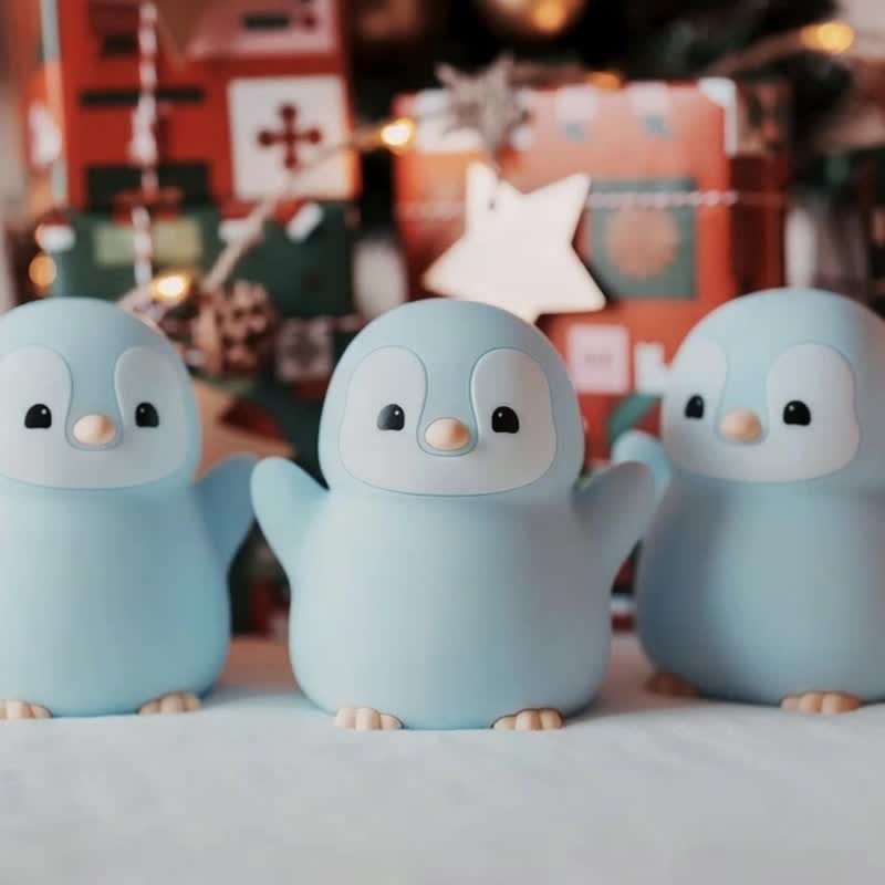 疗愈小企鹅 LumiPenguin 夜灯 | 暖心圣诞礼物・交换礼物 - 灯具/灯饰 - 硅胶 多色