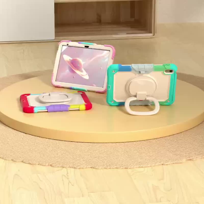 CASE SHOP CoverMate KidStand iPad Air 4 / 5 专用防摔保护套 - 平板/电脑保护壳 - 塑料 多色