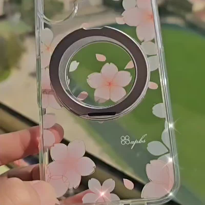 apbs iPhone 16/15系列 军规360旋转磁吸立架手机壳-多图可选3 - 手机壳/手机套 - 其他材质 多色