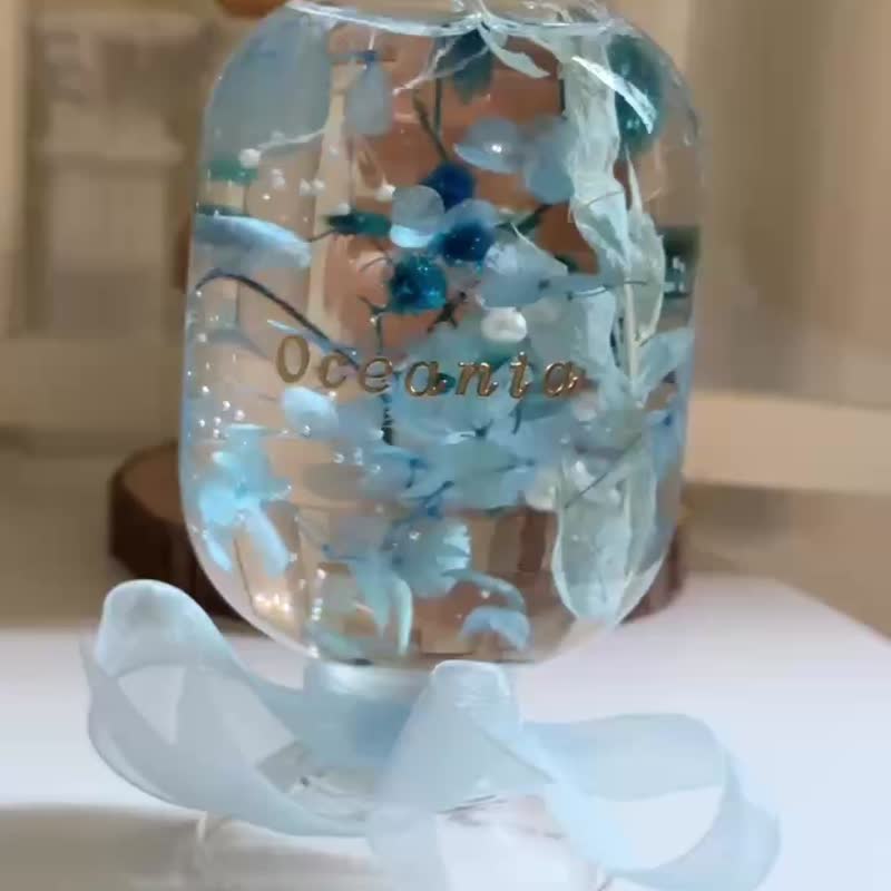 浮游花水晶球+滴胶艺术花盘 体验活动 手作 - 植栽 - 其他材质 