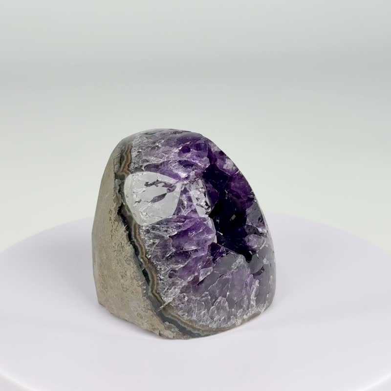 ESP 拇指晶镇 3500210 开运小物紫水晶 小资族轻松入手 - 摆饰 - 水晶 紫色