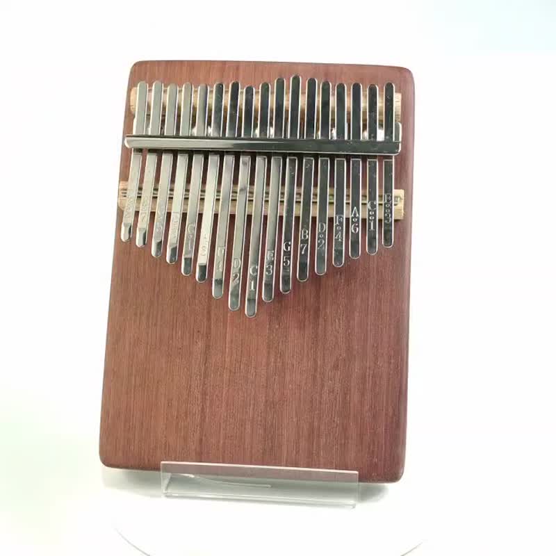 紫心木拇指琴/17音拇指琴/KALIMBA - 吉他/乐器 - 木头 咖啡色