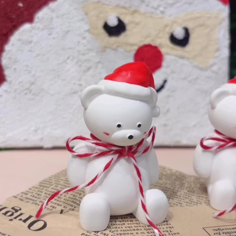 【圣诞扩香精油礼盒】全手工制作扩香石&精油礼盒组 - 香薰/精油/线香 - 环保材料 