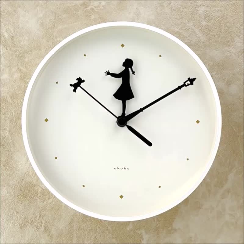 Wanko Clock - 我和Wanko的故事 - 时钟/闹钟 - 其他金属 白色