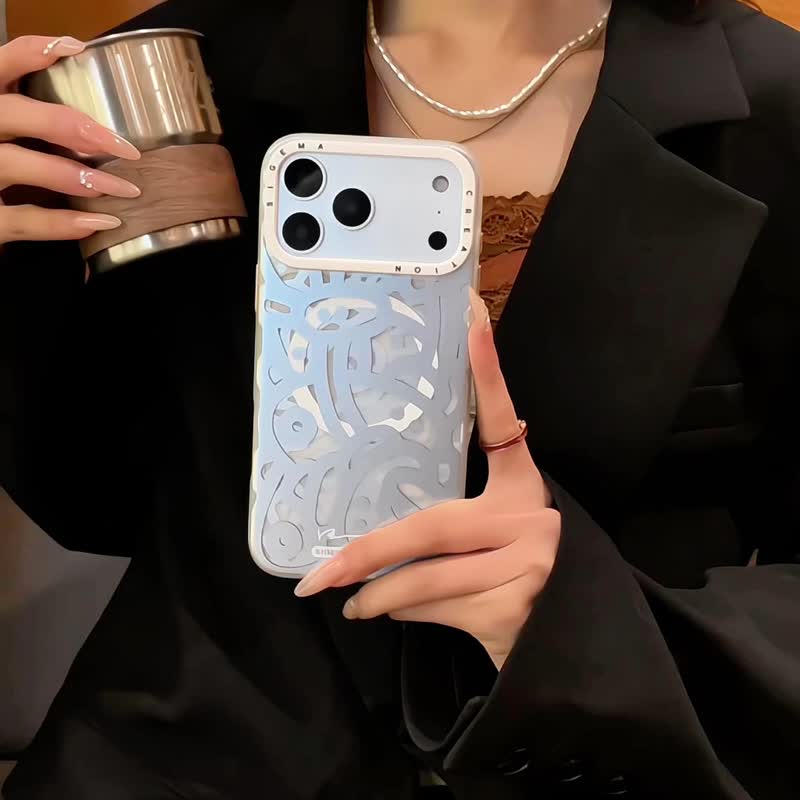 【隐藏式磁吸】張一嗚铝合金按键全磨砂防摔防刮iPhone17p-17pm - 手机壳/手机套 - 塑料 