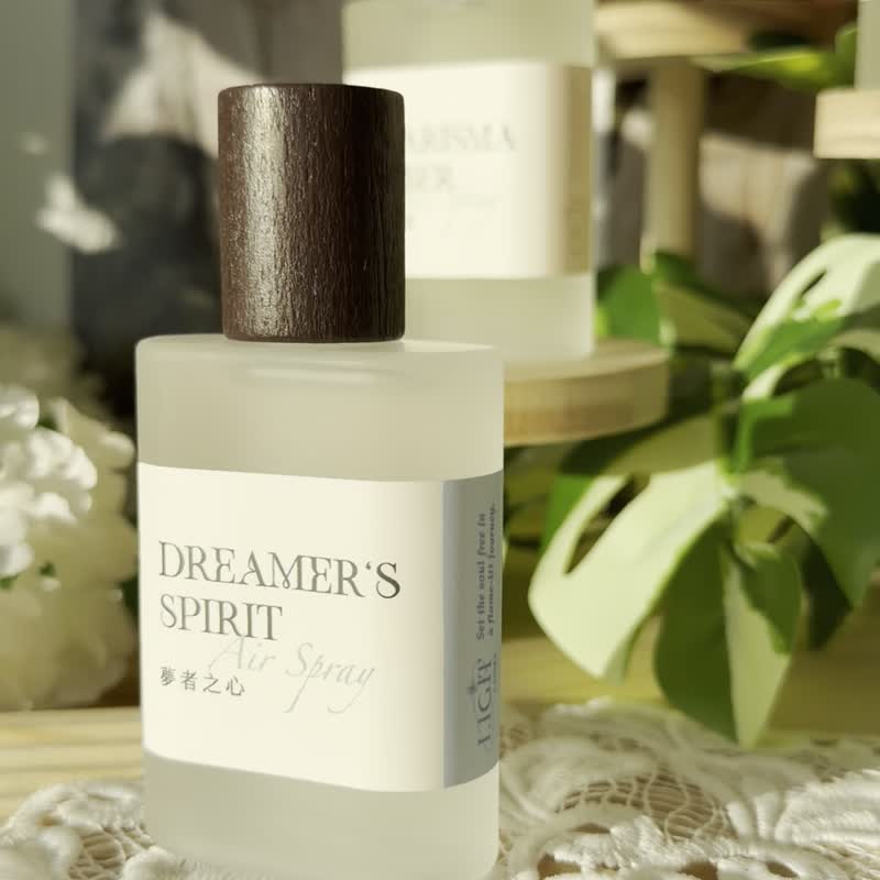 【 Light Candle 】灵光之境 50ml | 空间喷雾 - 香薰/精油/线香 - 玻璃 透明