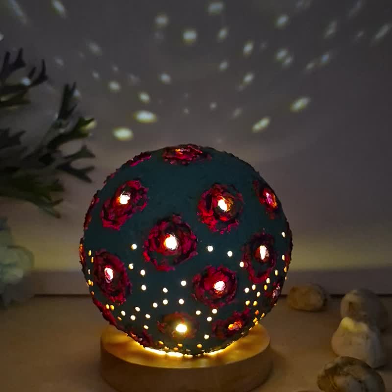 热情玫瑰小夜灯 - 灯具/灯饰 - 纸 多色