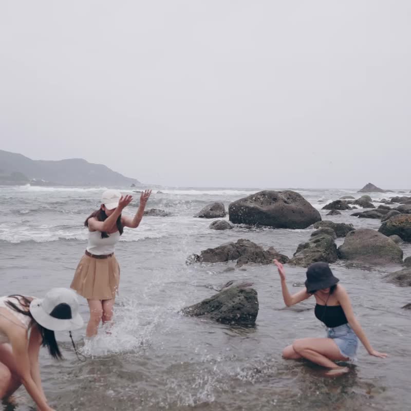 透气防泼水冲浪帽 - 帽子 - 尼龙 黑色