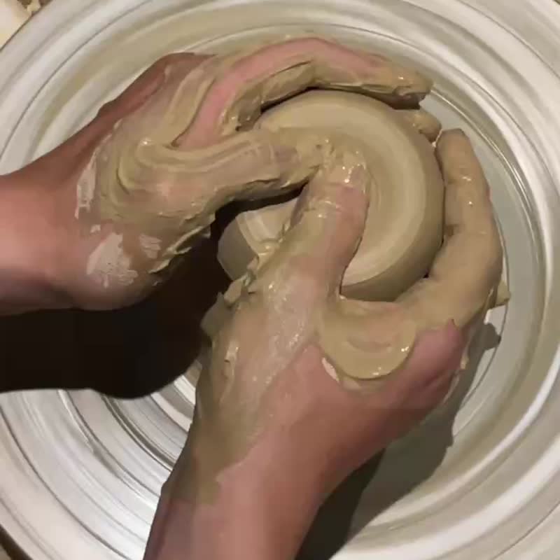 一人开班 【手拉胚】 台南手作体验 初学者可 文化币 手作课程 - 陶艺 - 陶 