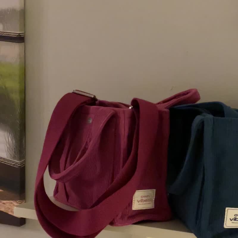 韩国 The Ally | JINNY BAG | 粉红色 | 手袋 单肩包 - 手提包/手提袋 - 棉．麻 粉红色
