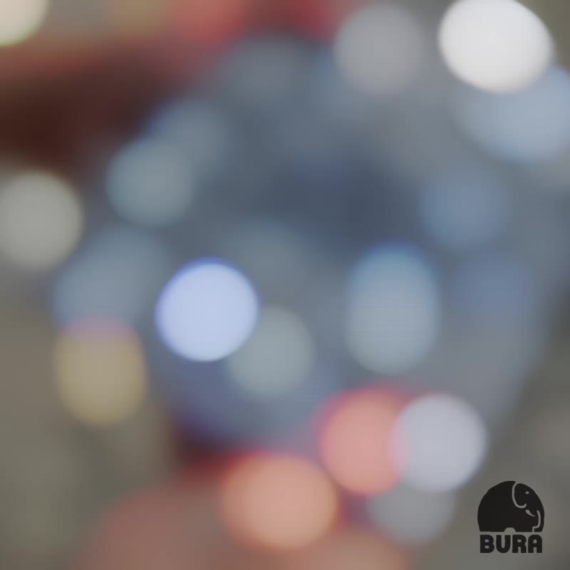 浅灰色 经典BURA织标 毛帽 Classic BURA Label BURA Beanie - 帽子 - 其他材质 银色