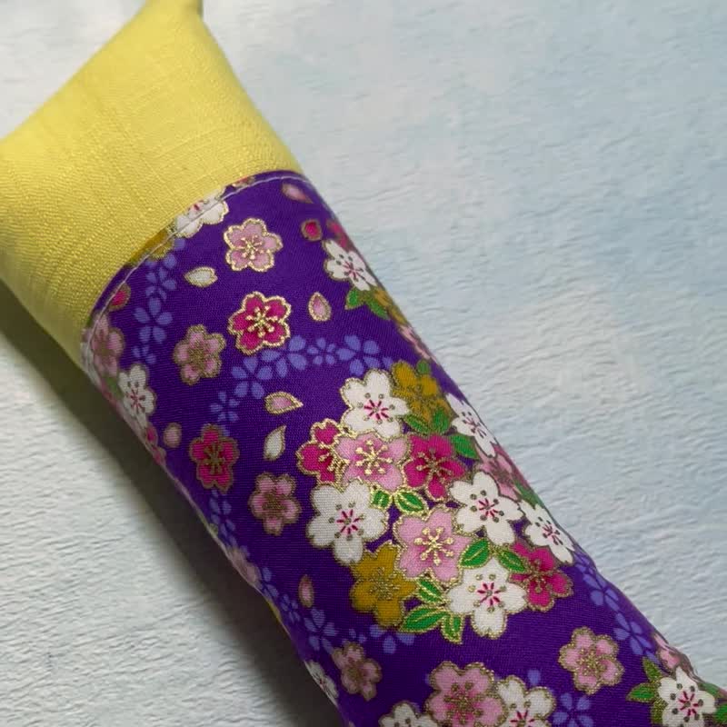 猫草包 猫草玩具 木天蓼 宠物布玩具 猫草踹踹 -- 紫和服 - 玩具 - 棉．麻 紫色