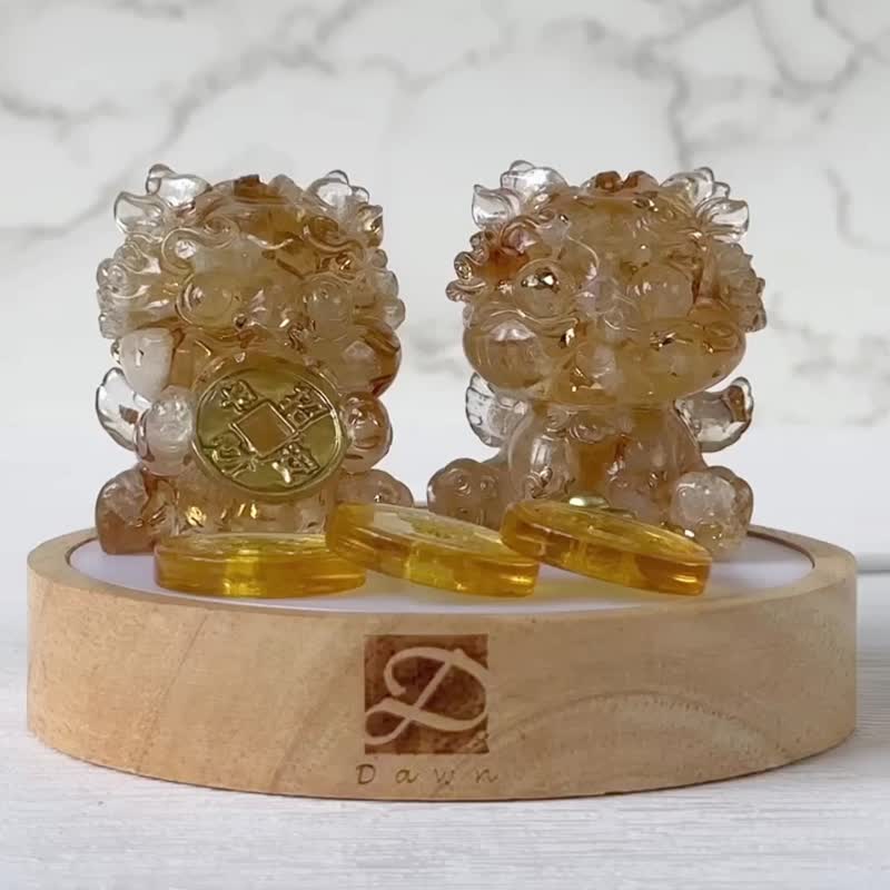 水晶小貔貅 新年礼盒 | 新春礼物 新年装饰 恭喜发财 红包拿来 - 摆饰 - 水晶 多色