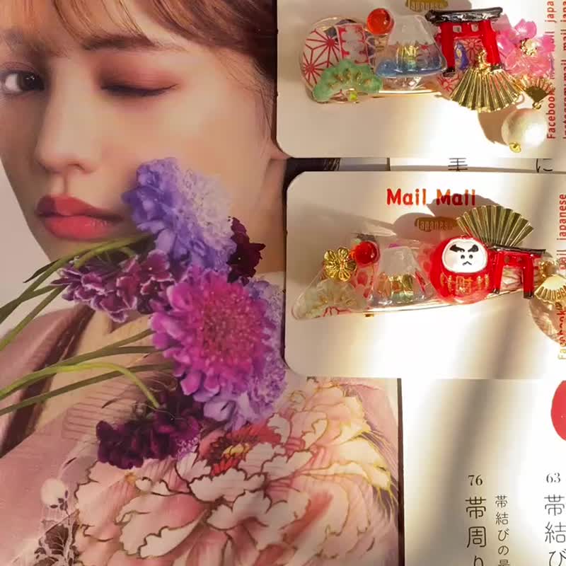 自选发夹 - 发饰 - 树脂 多色