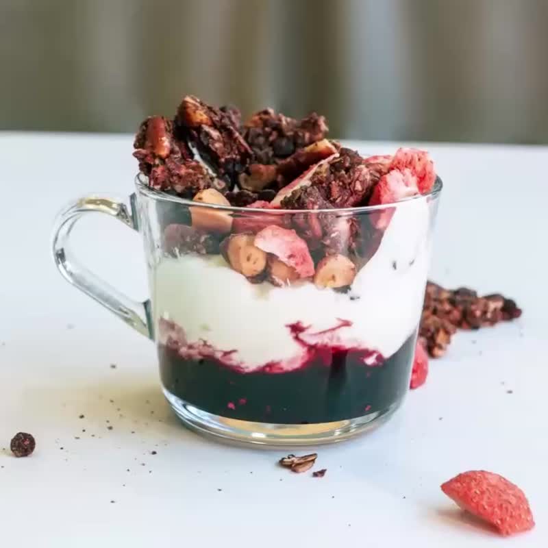 【REEDS】Granola VALRHONA 法芙娜巧克力燕麦片 - 谷物麦片 - 新鲜食材 蓝色
