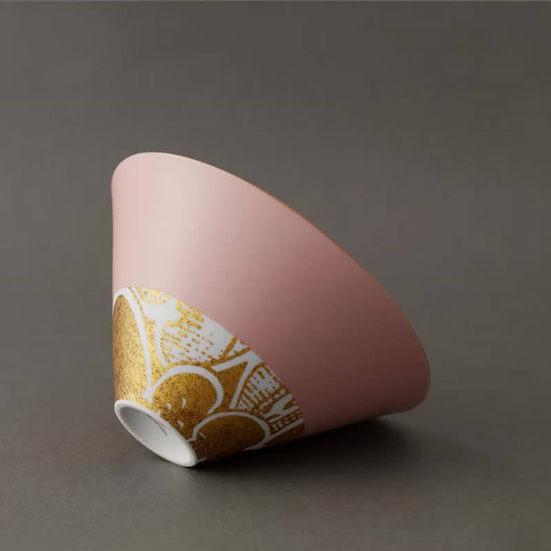 unnamed japan | 美浓烧  (转印)  碟子 / 野菊 - 浅碟/小碟子 - 陶 红色